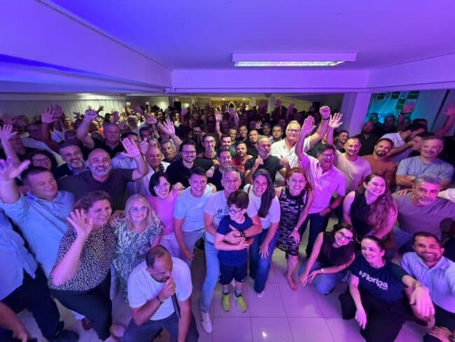 Fábio Botelho reúne mais de 300 lideranças em Florianópolis