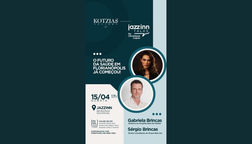 Saúde em foco no Jazzinn Talks
