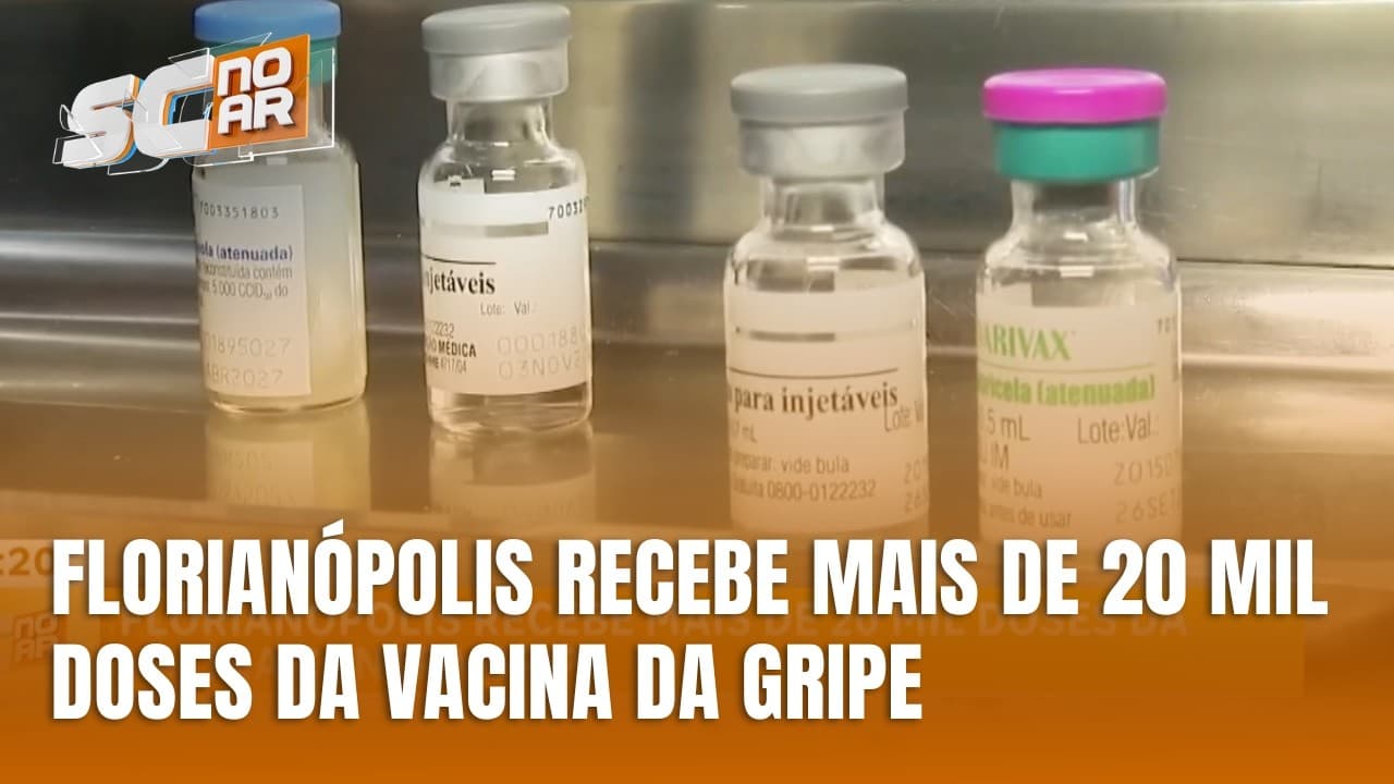 Vacinação contra gripe em Florianópolis recebe reforço de doses