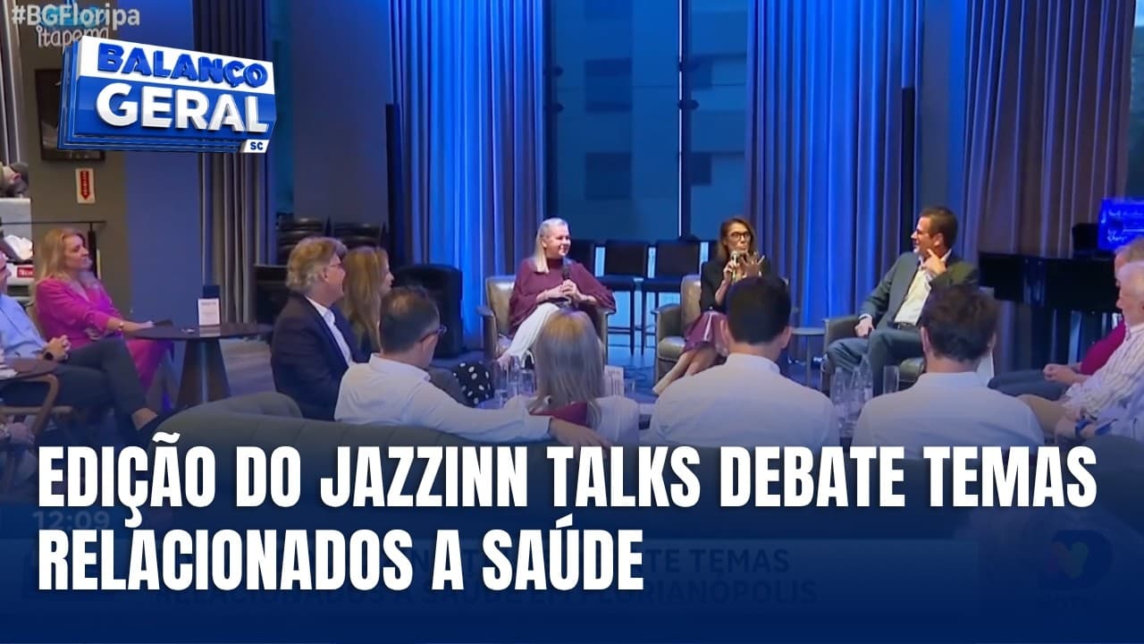 Jazzinn Talks debate inovação e humanização na saúde em Florianópolis