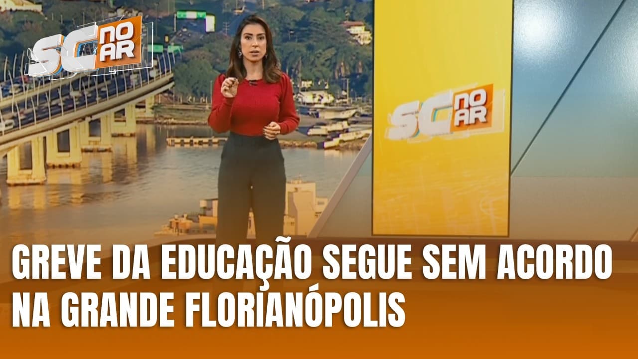 Greve da educação segue sem acordo em Florianópolis e São José
