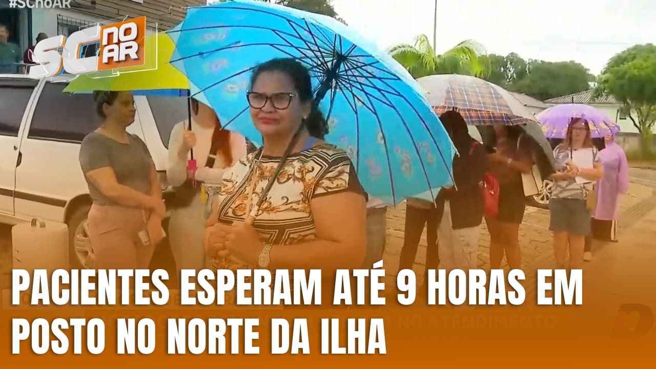 Demora no atendimento revolta pacientes no Rio Vermelho em Florianópolis