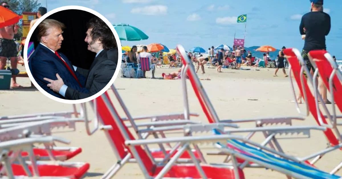 Argentinos trocaram Florianópolis pelos EUA? Topázio cita Trump e Copa por verão 'amargo'