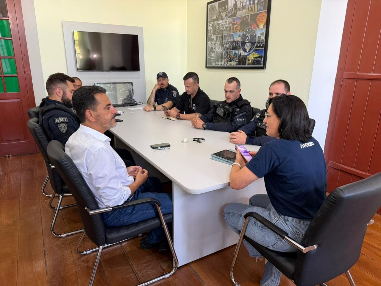Visita técnica em Florianópolis avança parceria na área de segurança pública - Prefeitura de Tubarão