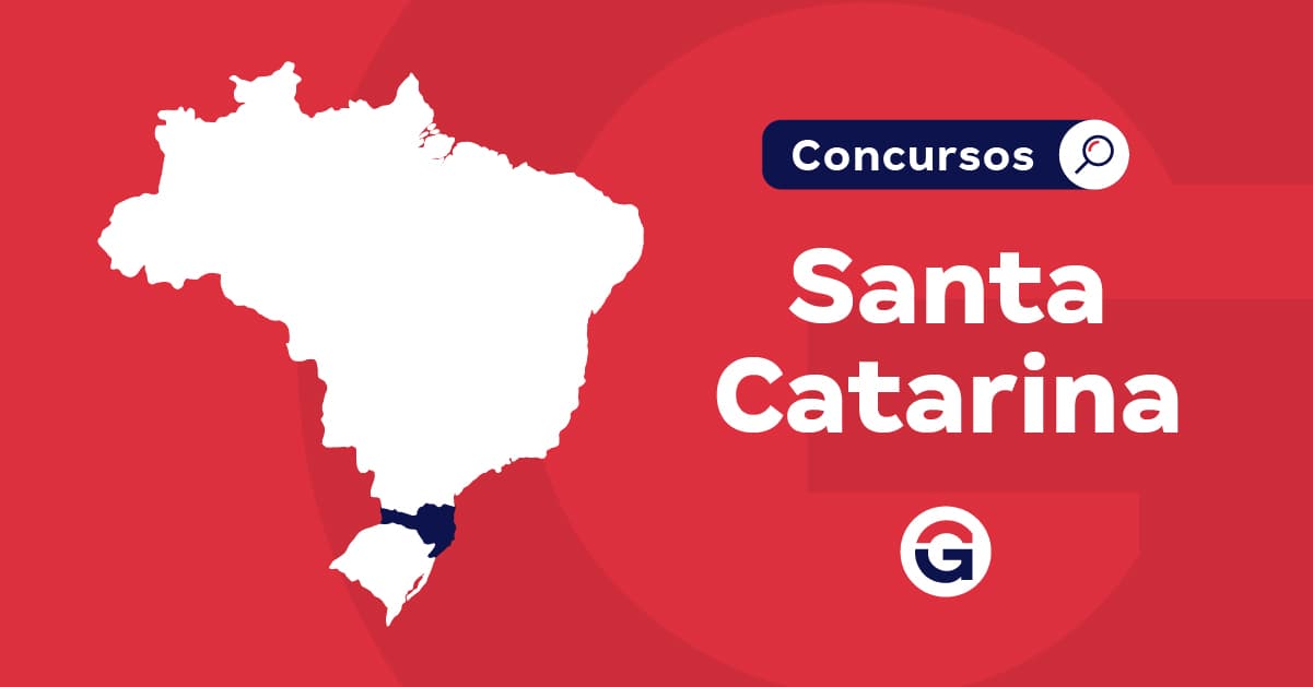 Concursos SC 2026: Santa Catarina anuncia dezenas de vagas com salários de até R$ 30 mil