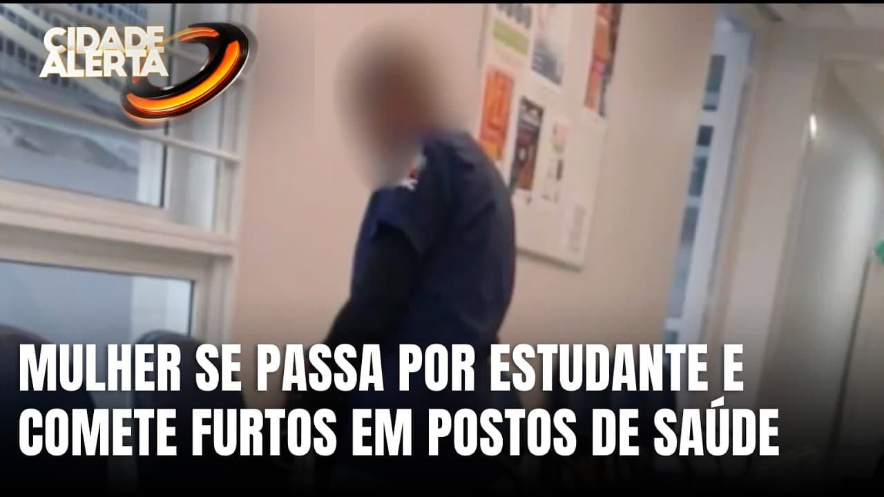 Falsa estudante de enfermagem é suspeita de furtos em postos de saúde de Florianópolis