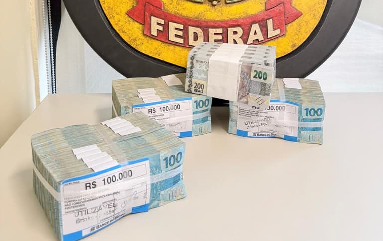 PF, com apoio da CGU, apreende R$ 500 mil em Florianópolis/SC — Polícia Federal
